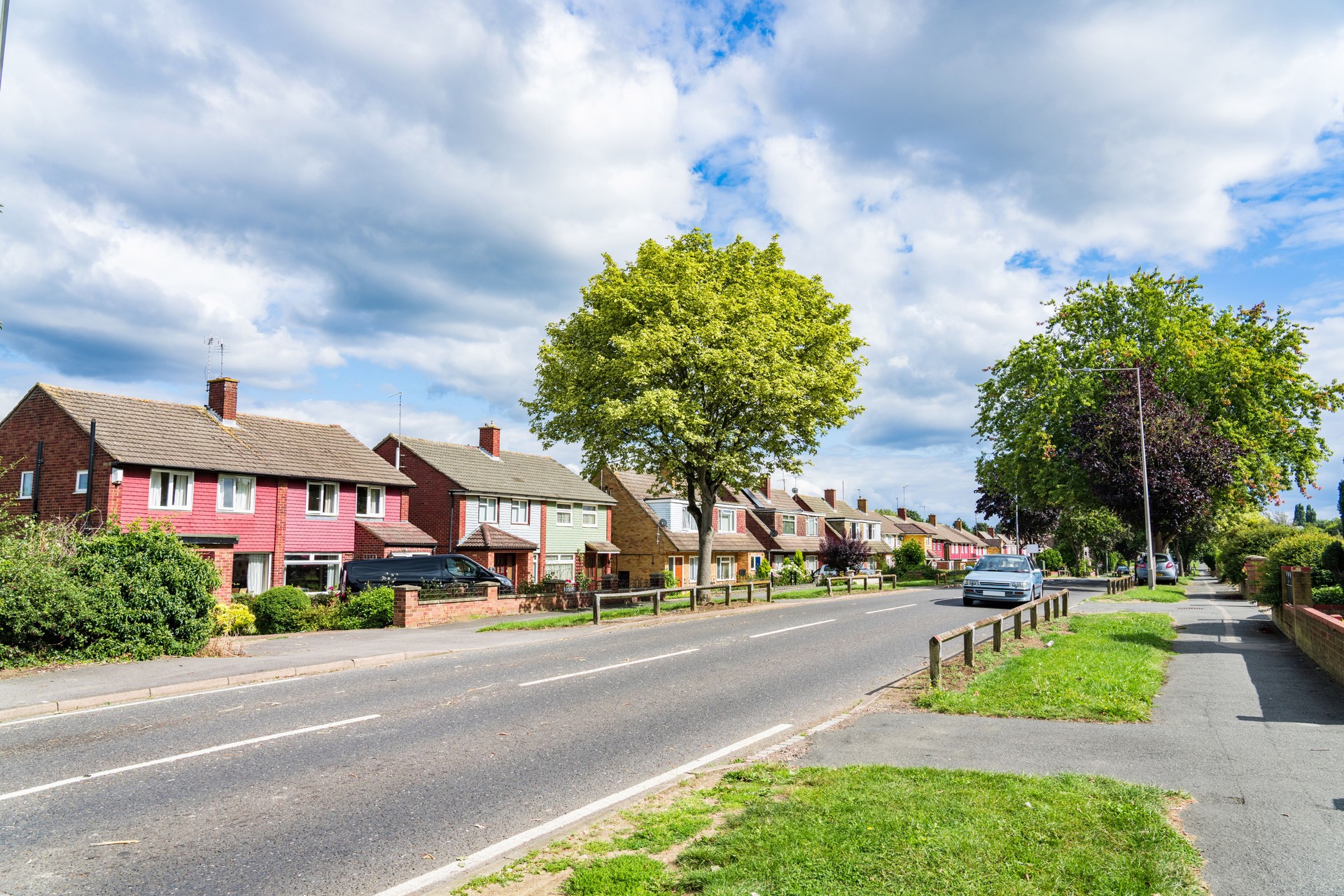 Development of new Housing in Milton Keynes of England